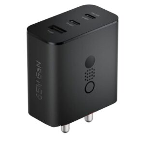65 W GaN 3 A Multiport Mobile Charger (Dark Grey)