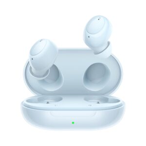 OPPO Enco Buds Bluetooth True Wireless in Ear Earbuds(TWS)Dolby Atmos Noise Cancellation During Calls, IP54 Dust & Water Resistant,(Blue