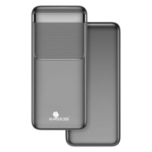 Kratos Legend Champ Power Bank 20000mAH, Fast Charging 22.5W, Triple Output (2 USB & 1 Type C)
