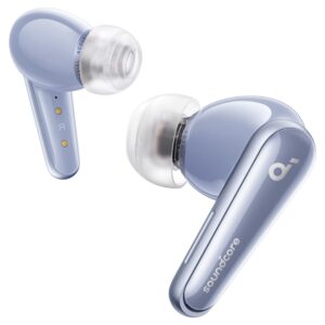 Soundcore by Anker Liberty 4 TWS Bluetooth 5.3 Headphones, Hybrid Active Noise Cancelling, A3952, Blue