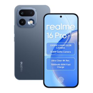 Realme 16 Pro 5G Smartphone 12GB RAM 256GB ROM, Grey