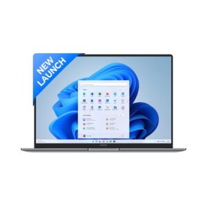 HONOR MagicBook X16 (2024), 12th Gen Intel Core i5-12450H, 16-inch (40.64 cm) FHD IPS Anti-Glare Thin and Light Laptop, Gray