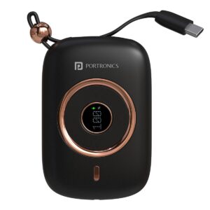 Portronics Power Shutter Pro 35W 10000mAh SuperFast Charging Wired Powerbank