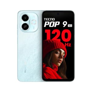 Tecno POP 9 5G (Azure Sky, 8GB+128GB) | D6300 5G Processor | 48MP Sony AI Camera