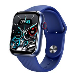 itel ICON-2 Smartwatch with BT Calling, 1.83" HD Display (Blue)