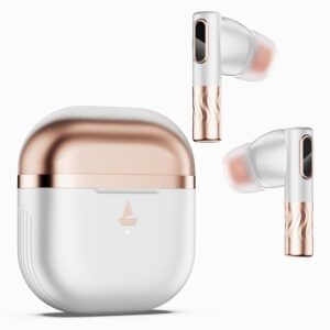 boAt Nirvana Zenith TWS in-Ear Earbuds w/Dolby Audio, (Celestial White)