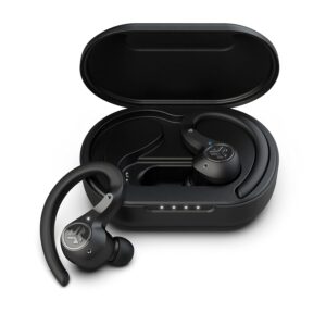 JLab Epic Air Sport ANC Earbuds, TWS Sports Earbuds with Active Noise Cancellation, 70+ Hr Playtime, EQ3 Sound, Black