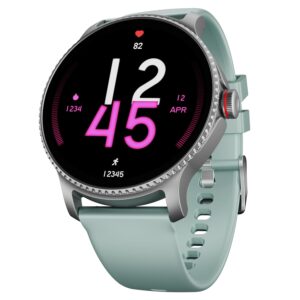 boAt Lunar Discovery w/ 1.39" (3.5 cm) HD Display, Turn-by-Turn Navigation,Smart Watch for Men & Women(Mint Green)