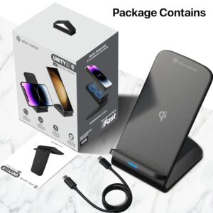 eller santé 15W Wireless Charger Unity II Fast Charging Pad Qi-Certified Charging Stand