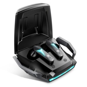 Cosmic Byte CosmoBuds X200 True Wireless Earbuds (TWS), BT 5.3, 38ms latency GOD Mode™,(Silky Matt Black)