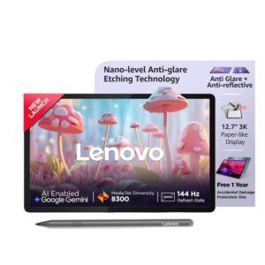 Lenovo Idea Tab Pro Smartchoice Matte Edition,12.7" 3K Display & Pen Plus|8GB RAM, 256GB ROM1Year ADP Free