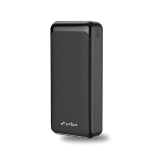 URBN Power Bank 20000mAh Fast Charging | 22.5W Super Fast Power Delivery | (Black)