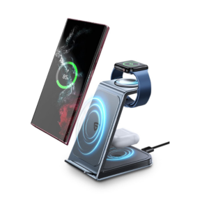 RAEGR Arc 950 [3-in-1] 15W Wireless Charging Stand | Aluminum Uni-Body Design