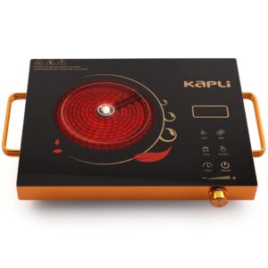 Kapli 2000W Infrared Cooktop Touch Panel | Energy Efficient