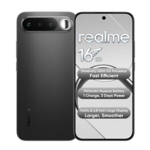realme 16 5G Smartphone 12+256GB Air Black