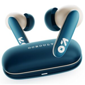 GOBOULT Y1 v2.0 Ear Buds Wireless with 60H Playtime (Blue Teal)