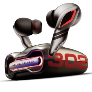 GOBOULT Mustang Torq Wireless in Ear Earbuds with 60H Playtime (Silver)